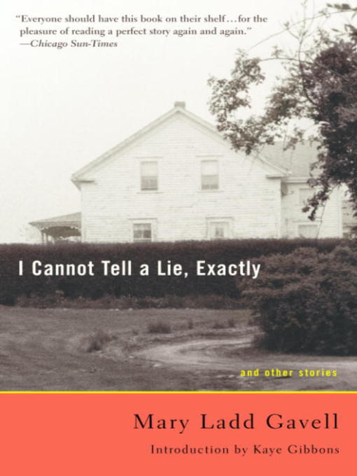 Cover image for I Cannot Tell a Lie, Exactly